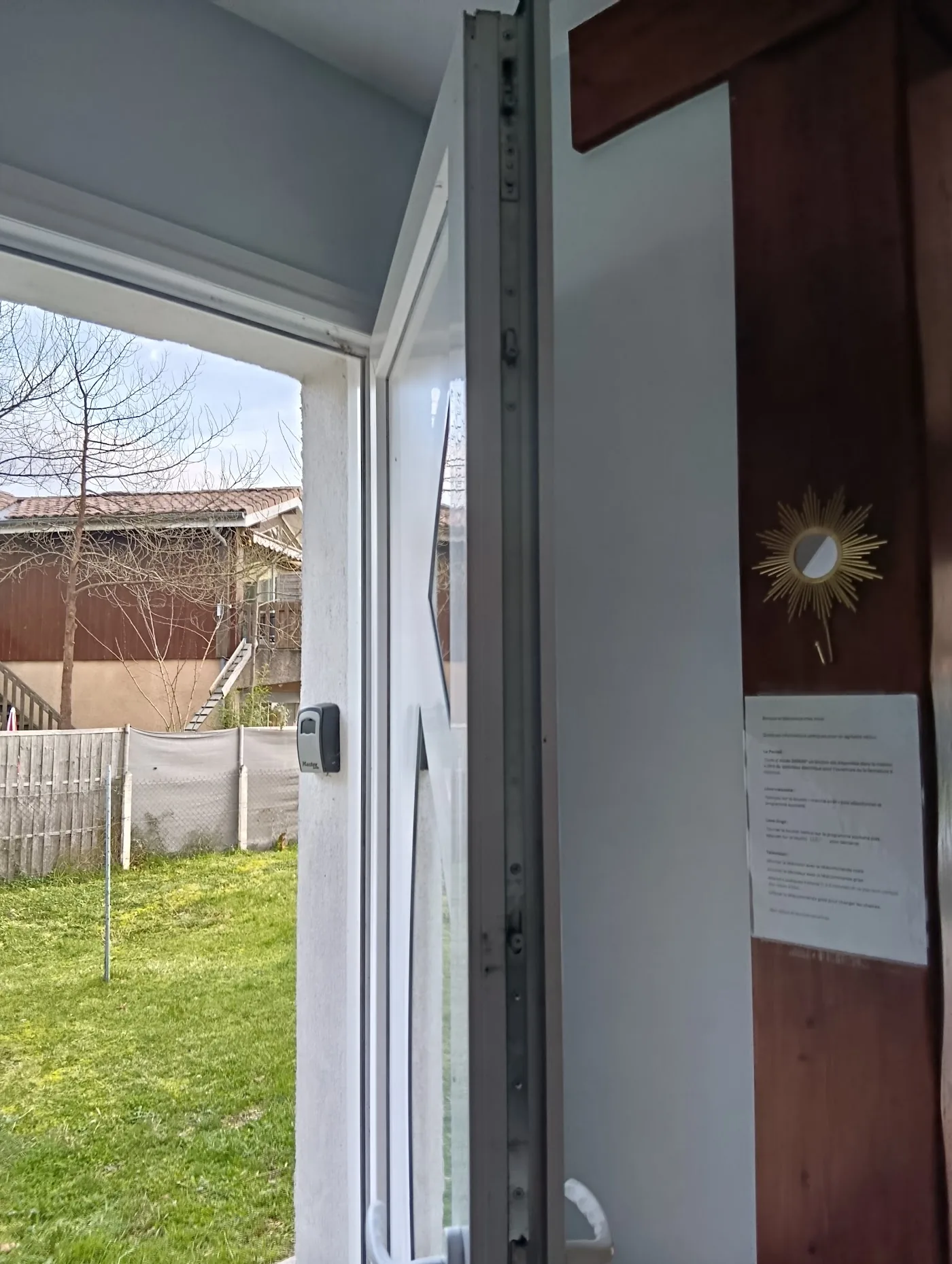 Installation d'une serrure de sécurité renforcée